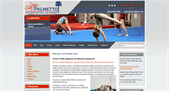 Desktop Screenshot of palmettogym.com